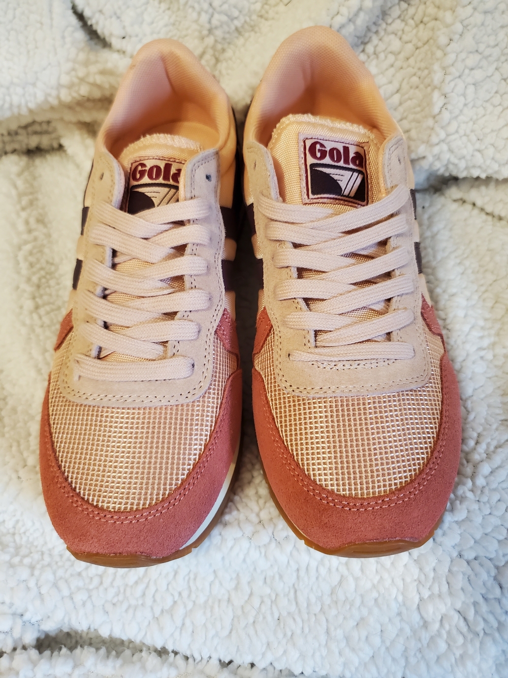 Gola Women's Pink & Plum Runner Sneaker - Picture 2 of 6